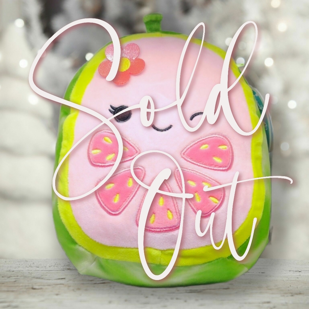 Squishmallow LENA THE GUAVA 8 Inch Kellytoy 2021 NEW!!